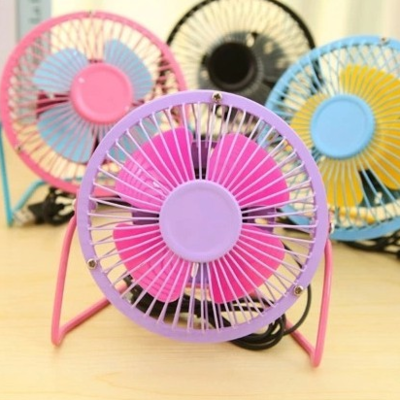 迷你USB风扇 4寸超静音设计，办公与宿舍的理想伴侣